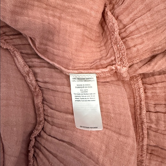 Feherty - Dune Cotton Gauze Kasey Dress - Size Small - Light Pink - Picture 9 of 10